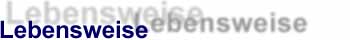 Lebensweise